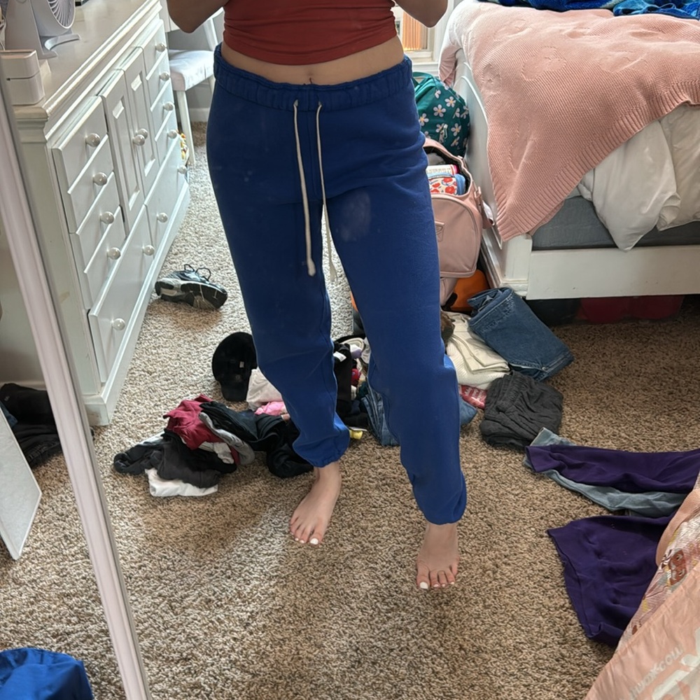Vintage Russell Athletic Blue Sweatpants - Picture 8 of 10